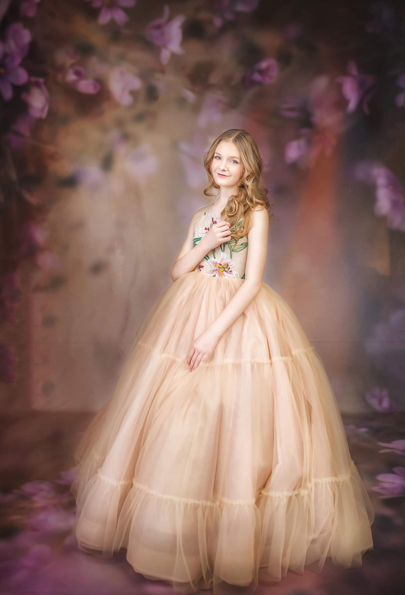 Retiredrentaleuc "Lillyann" Floor long gown 13 year- petite 14 year