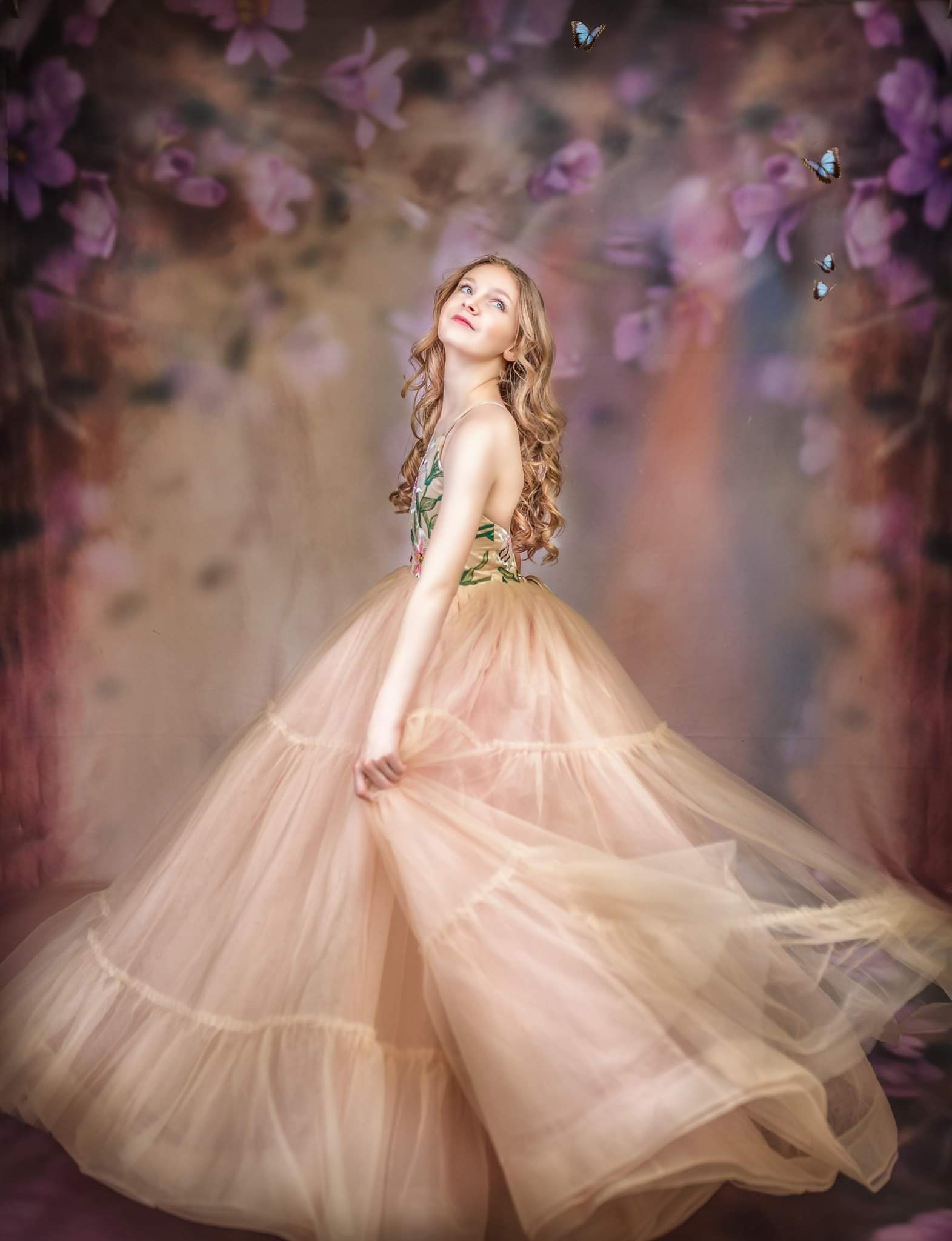 Retiredrentaleuc "Lillyann" Floor long gown 13 year- petite 14 year