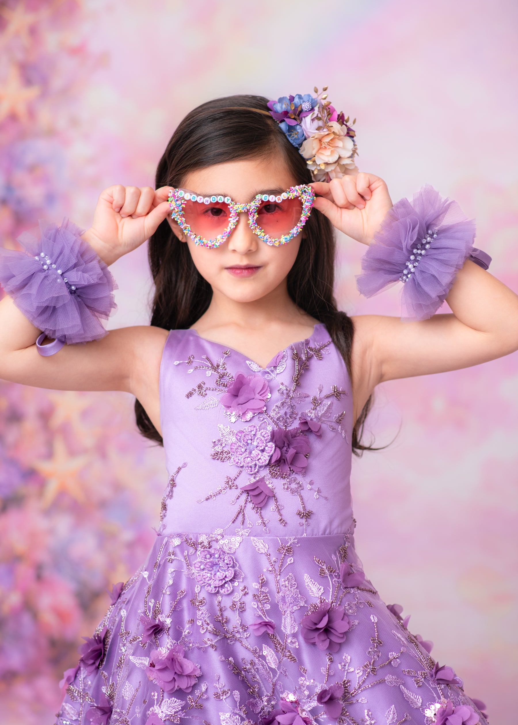Custom birthday gown for girls by Bentley and Lace