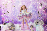 "Mermaid Kisses"  Petal - Editorial Dress, Couture Gown, Special Occasion Dress