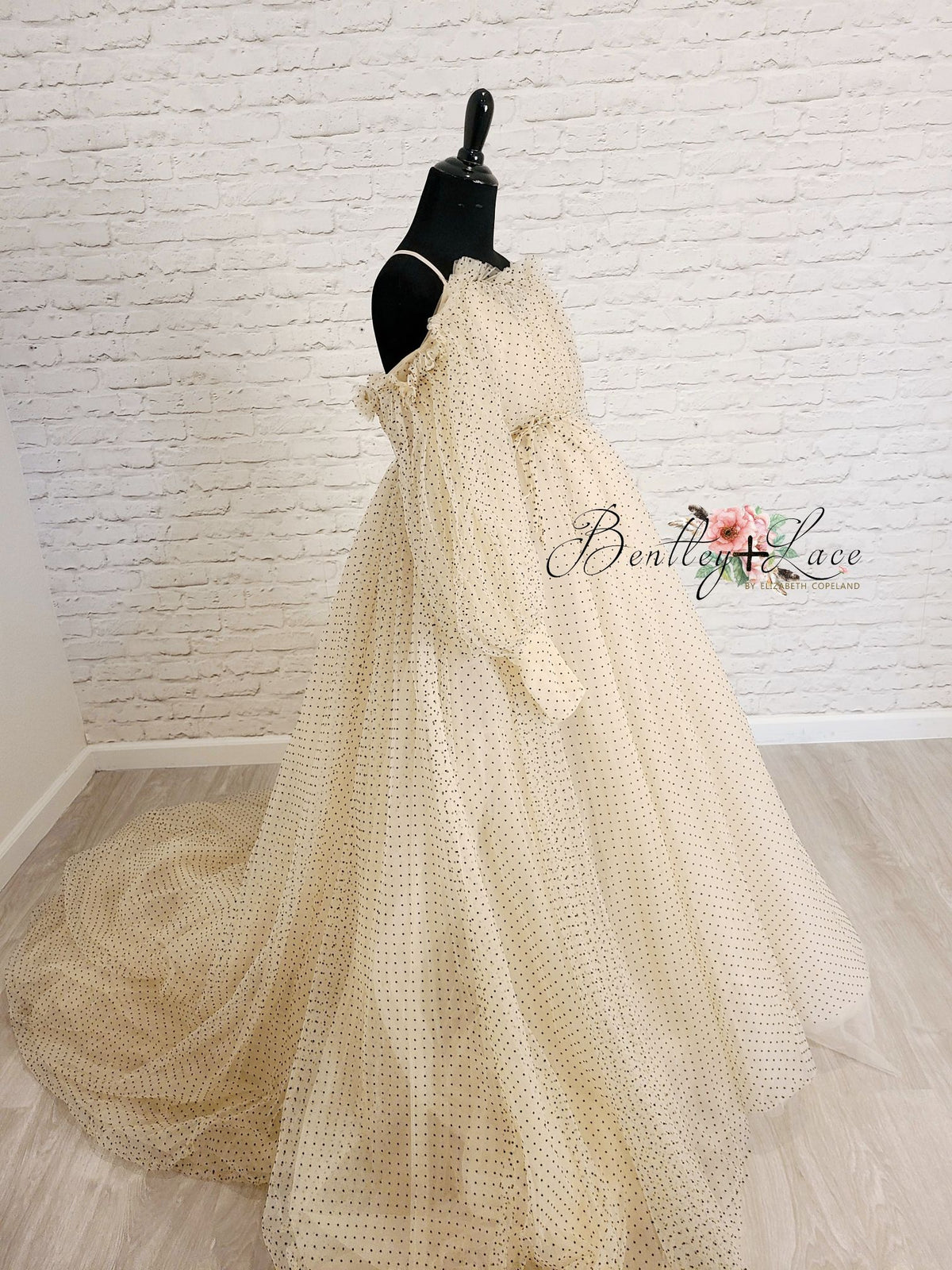Emma Floor-Length Gown | Custom Color Options | Editorial Couture for Special Occasions