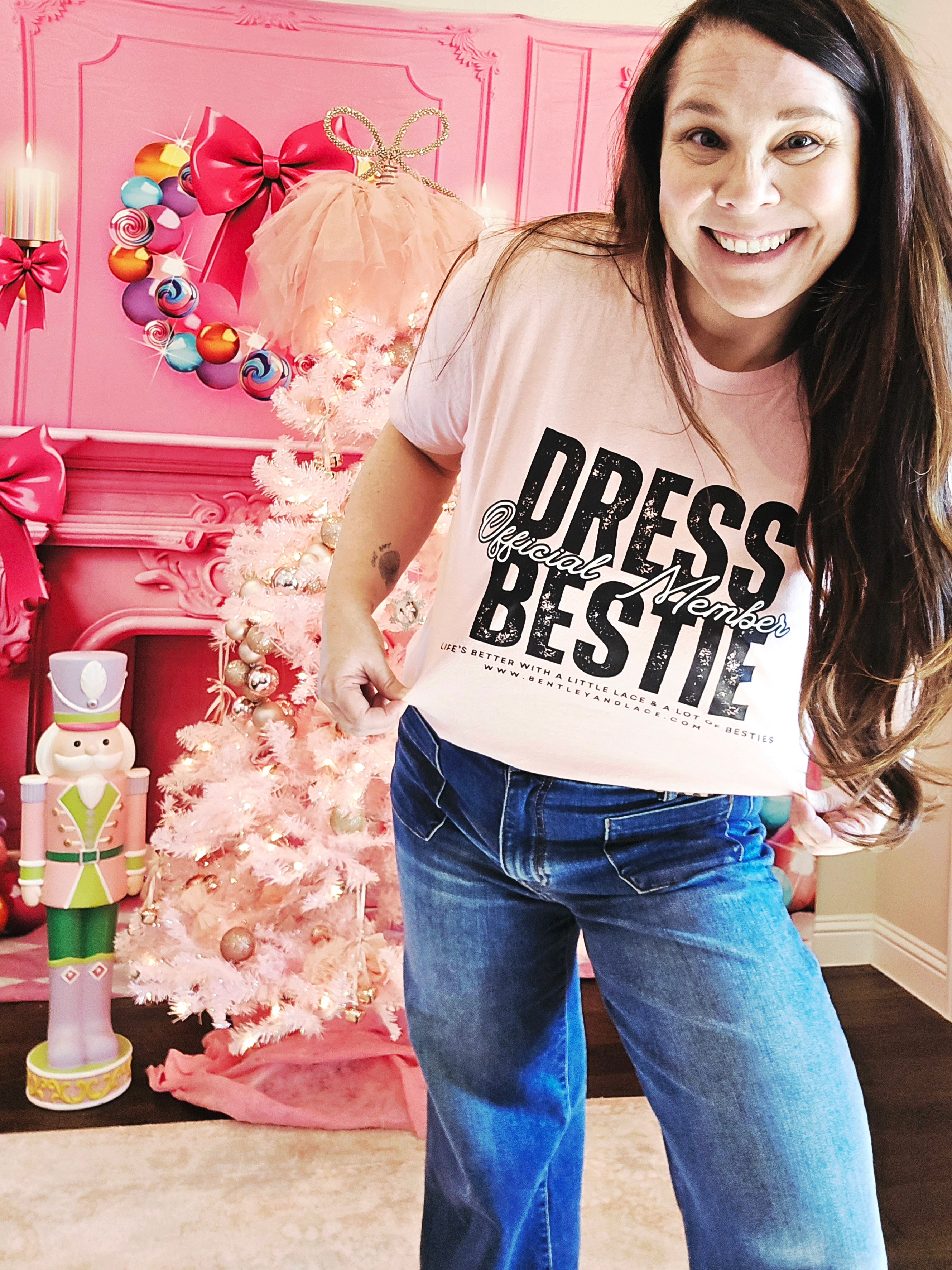 Dress Bestie Merch- Shirt