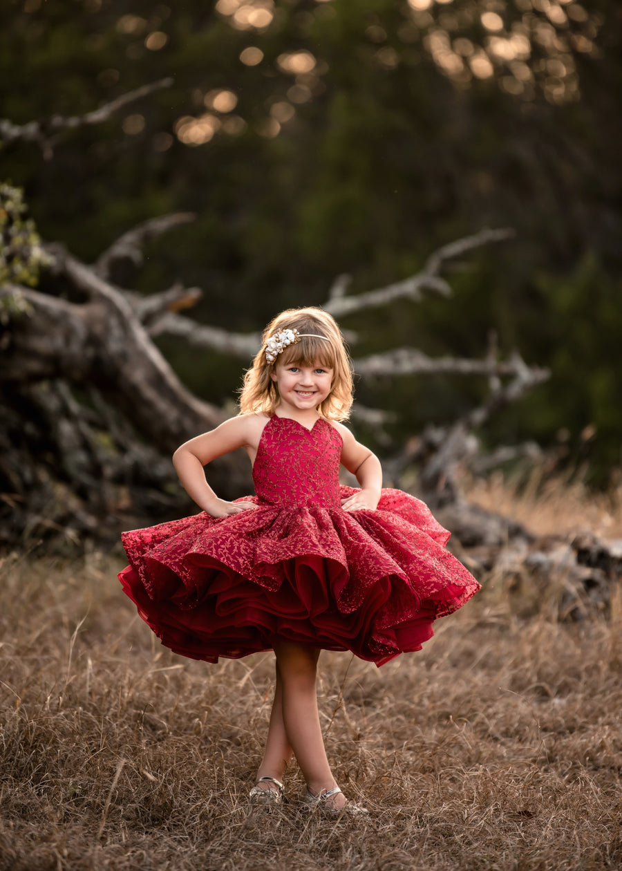Bentley and Lace gown moment shared by a client