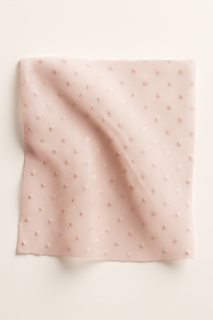 Swiss Dot fabric swatch