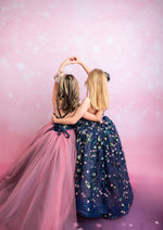 Custom Detachable fabric+tulle skirts (Child -Adult Sizes) -  Custom color / fabric options available