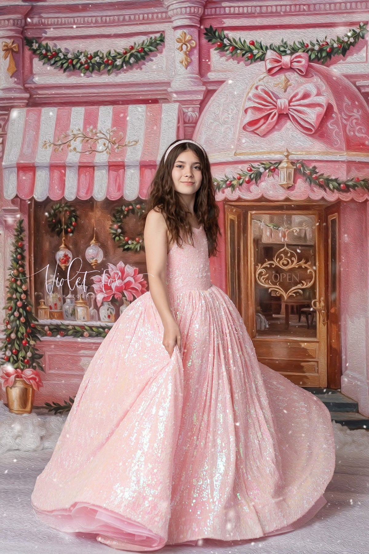 pink christmas ideas