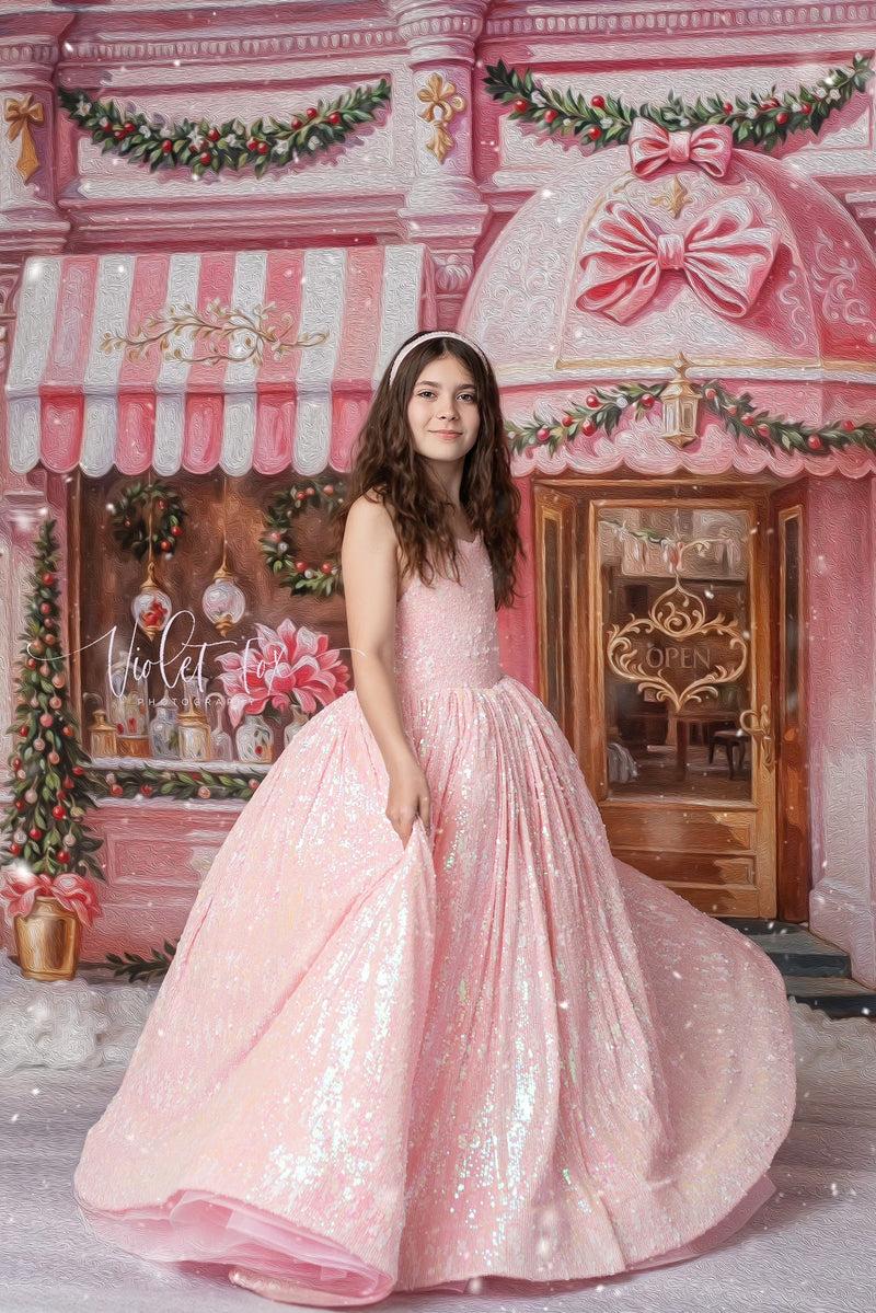 pink christmas ideas