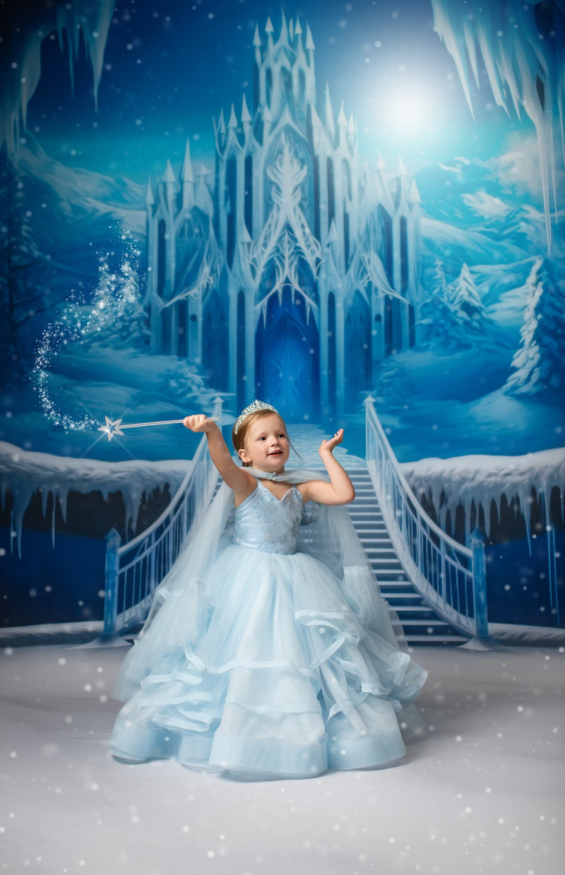 Elsa Fabric & Tulle Cape | Custom Color & Fabric Options