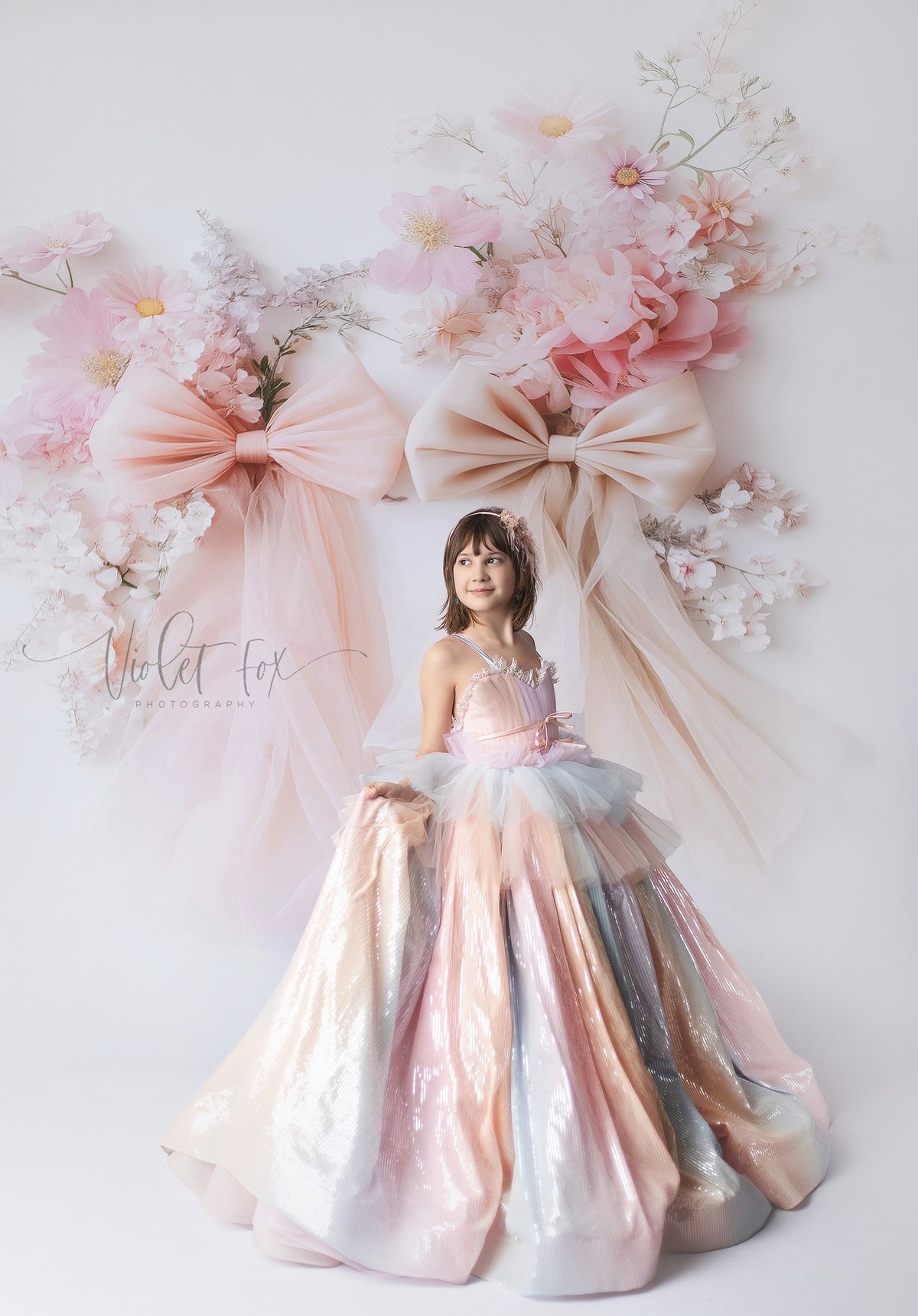 Aurora Gleam - Floor-Length Gown | Gorgeous Dress for Special Occasions, Weddings, or Photoshoots