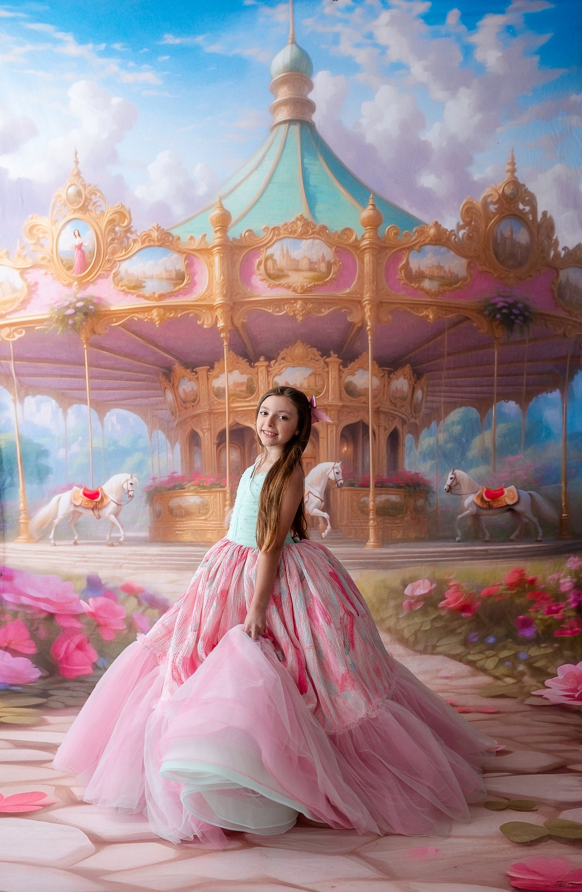 "Cotton Candy Dream"-custom color options - GORGEOUS SPECIAL OCCASION OR PHOTO SHOOT DRESS