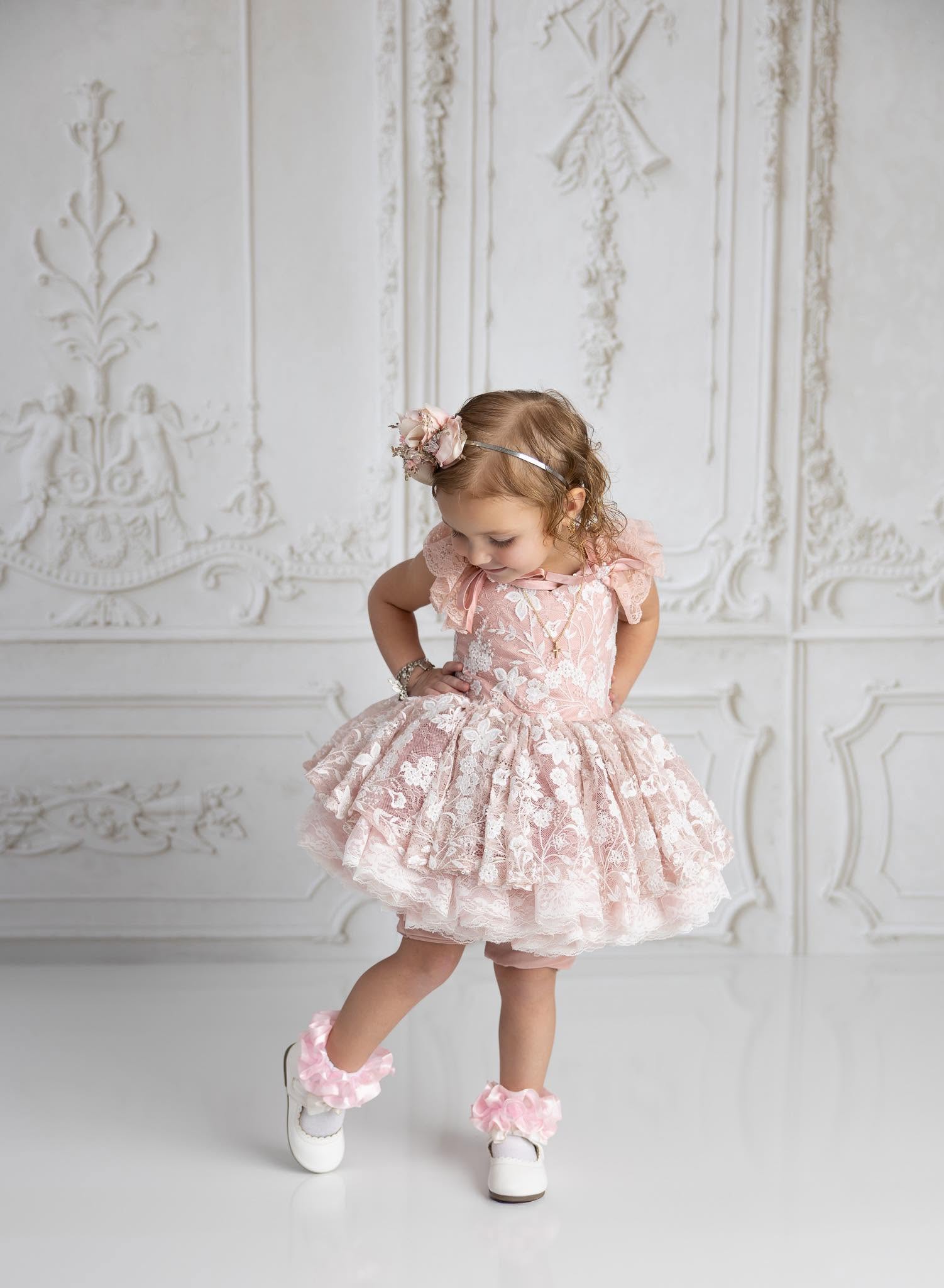 Bentley and Lace couture gown for portraits, birthdays, weddings, and special events