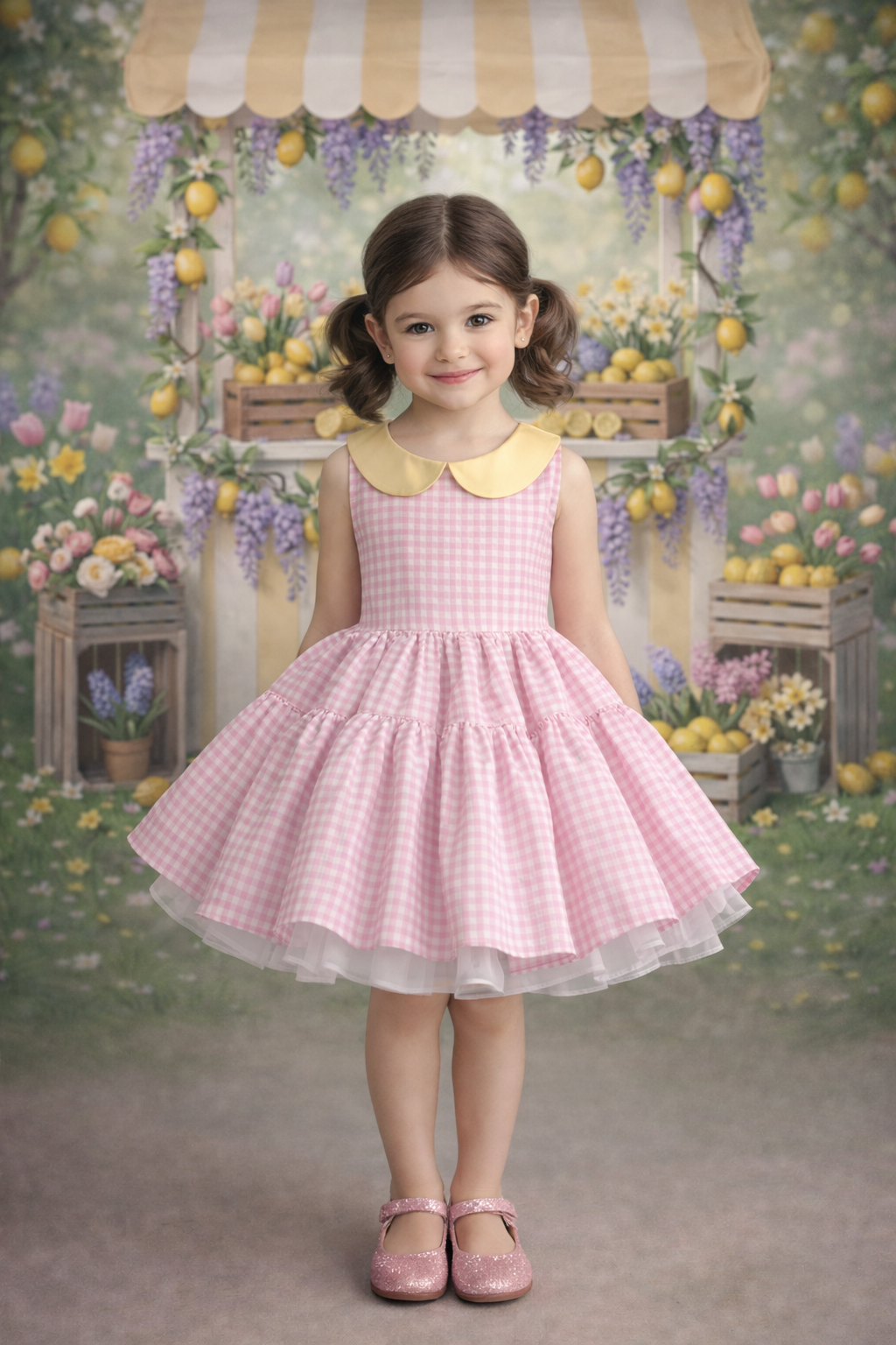 "Bluebird Path Dress" Vintage Petal Dress | Editorial Couture Gown for Special Occasions