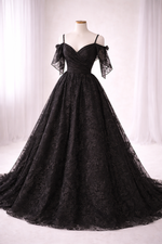 Aveline Lace Gown- Children-Adult sizes, Choose your color:  Editorial Dress, Couture Gown, Special Occasion Dress