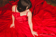 "RADIANT ALLURE" FLOOR LENGTH GOWN- choose color Editorial Dress, Couture Gown, Special Occasion Dress