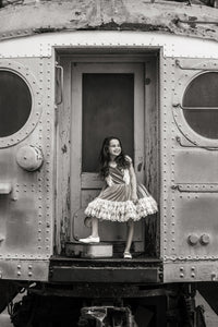NEW "Sweetheart Serenade" -   vintage length dress ( 6 Year - 7 Year)