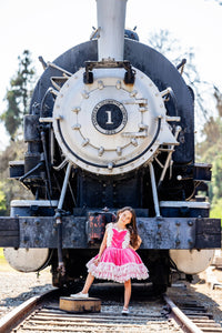 NEW "Sweetheart Serenade" -   vintage length dress ( 6 Year - 7 Year)