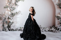custom couture black gowns for special occasions