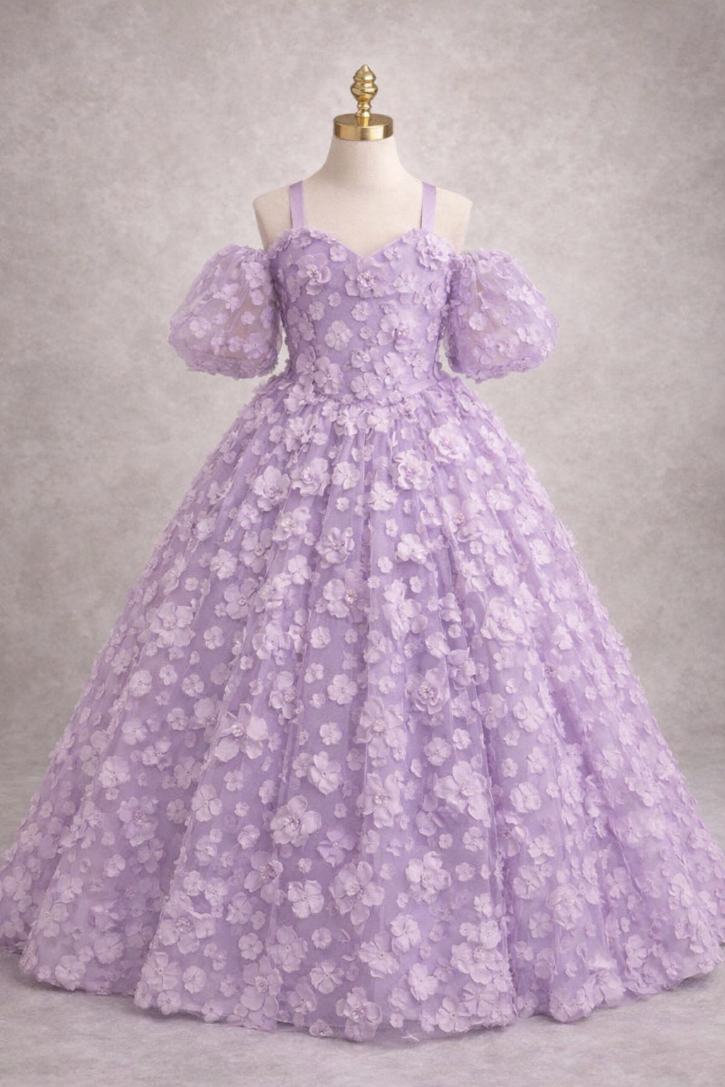 Bentley and Lace wedding flower girl gown