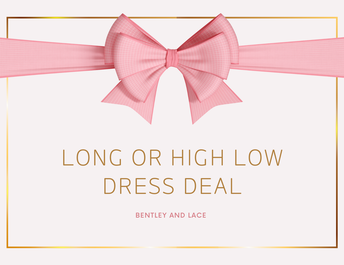 Black Friday Custom Floor-Length Gown Voucher – Save Up to $160