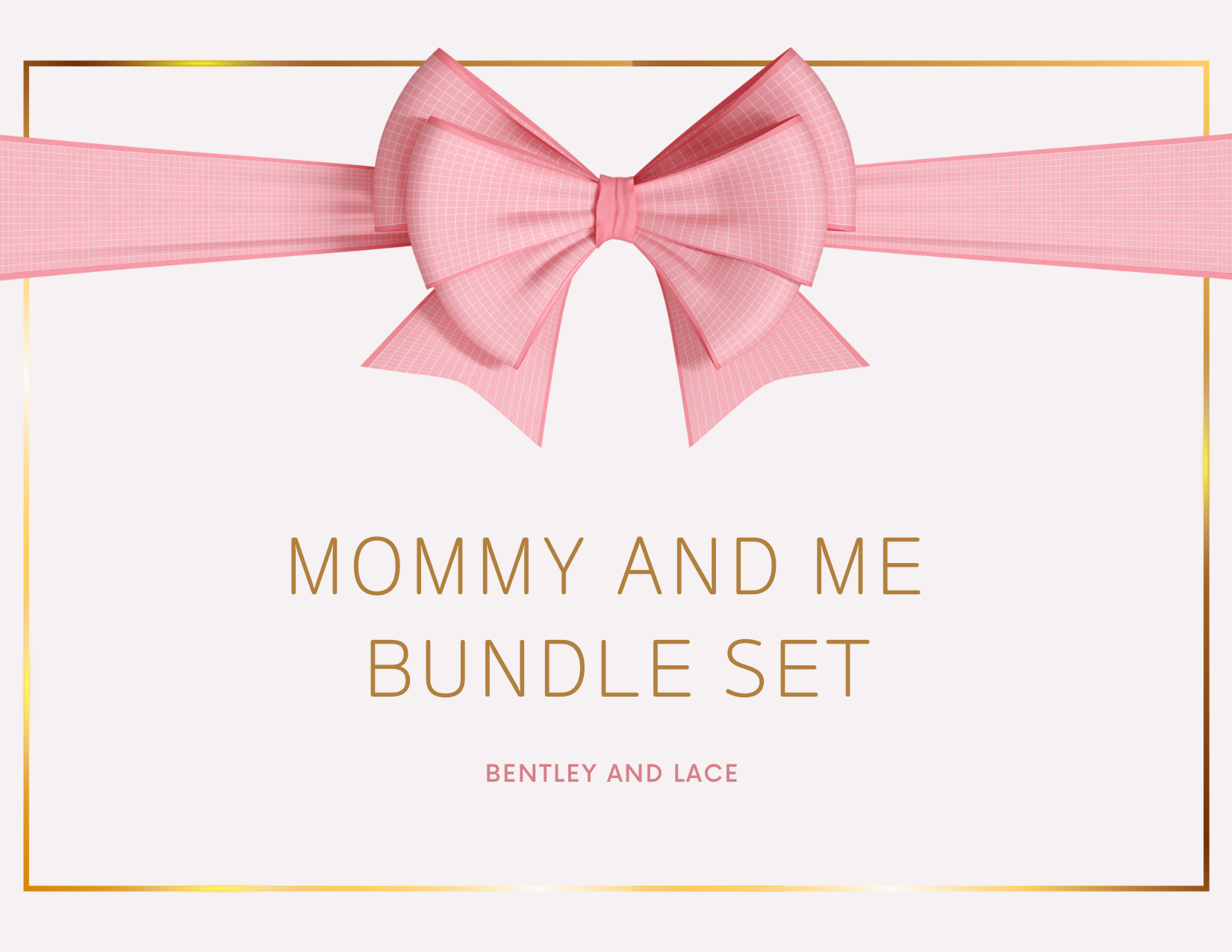 Black Friday Bundle: Mommy and me 3 gown set