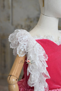 NEW "Sweetheart Serenade" -   vintage length dress ( 6 Year - 7 Year)
