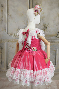 NEW "Sweetheart Serenade" -   vintage length dress ( 6 Year - 7 Year)