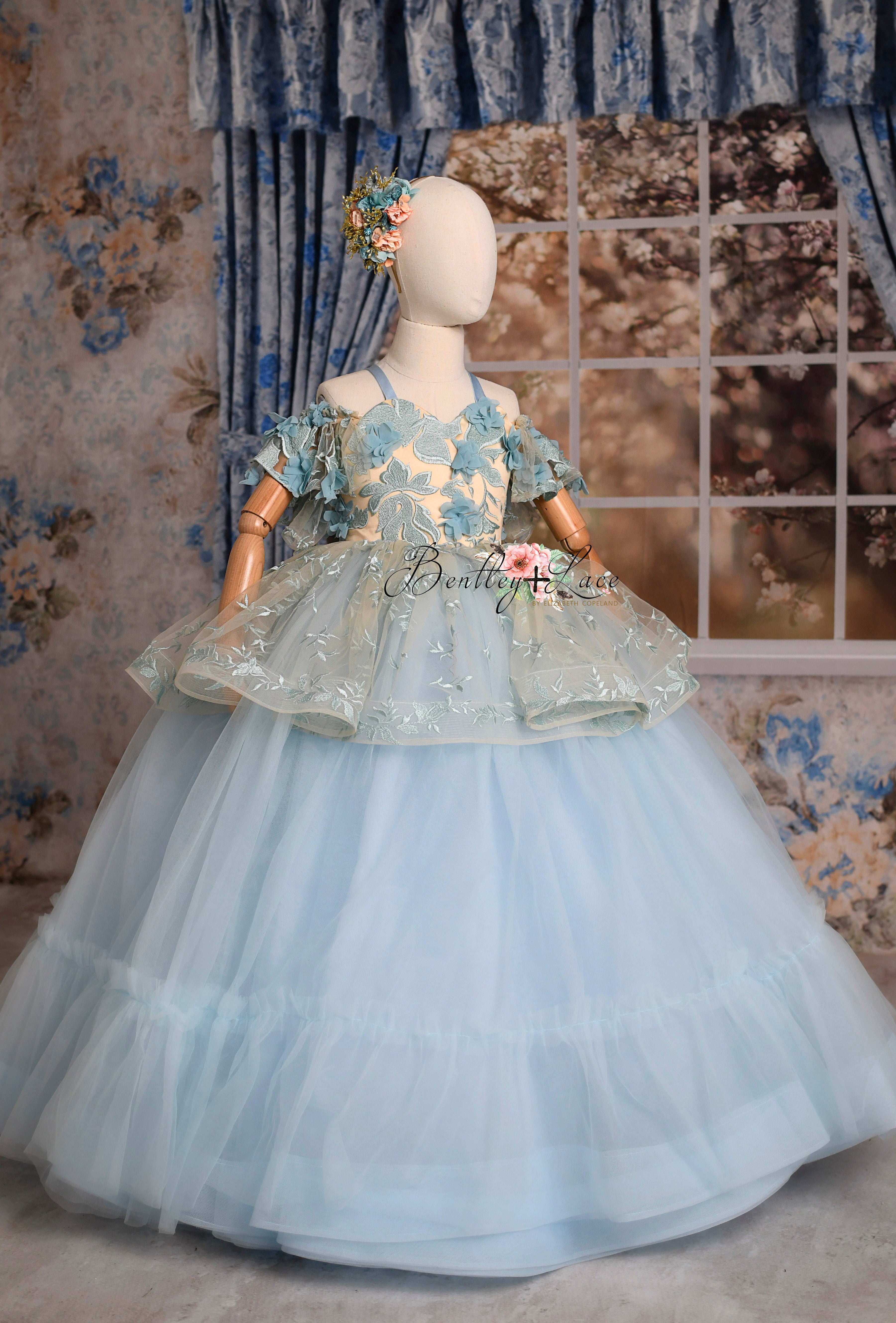 Couture rental gowns for tiny fashionistas