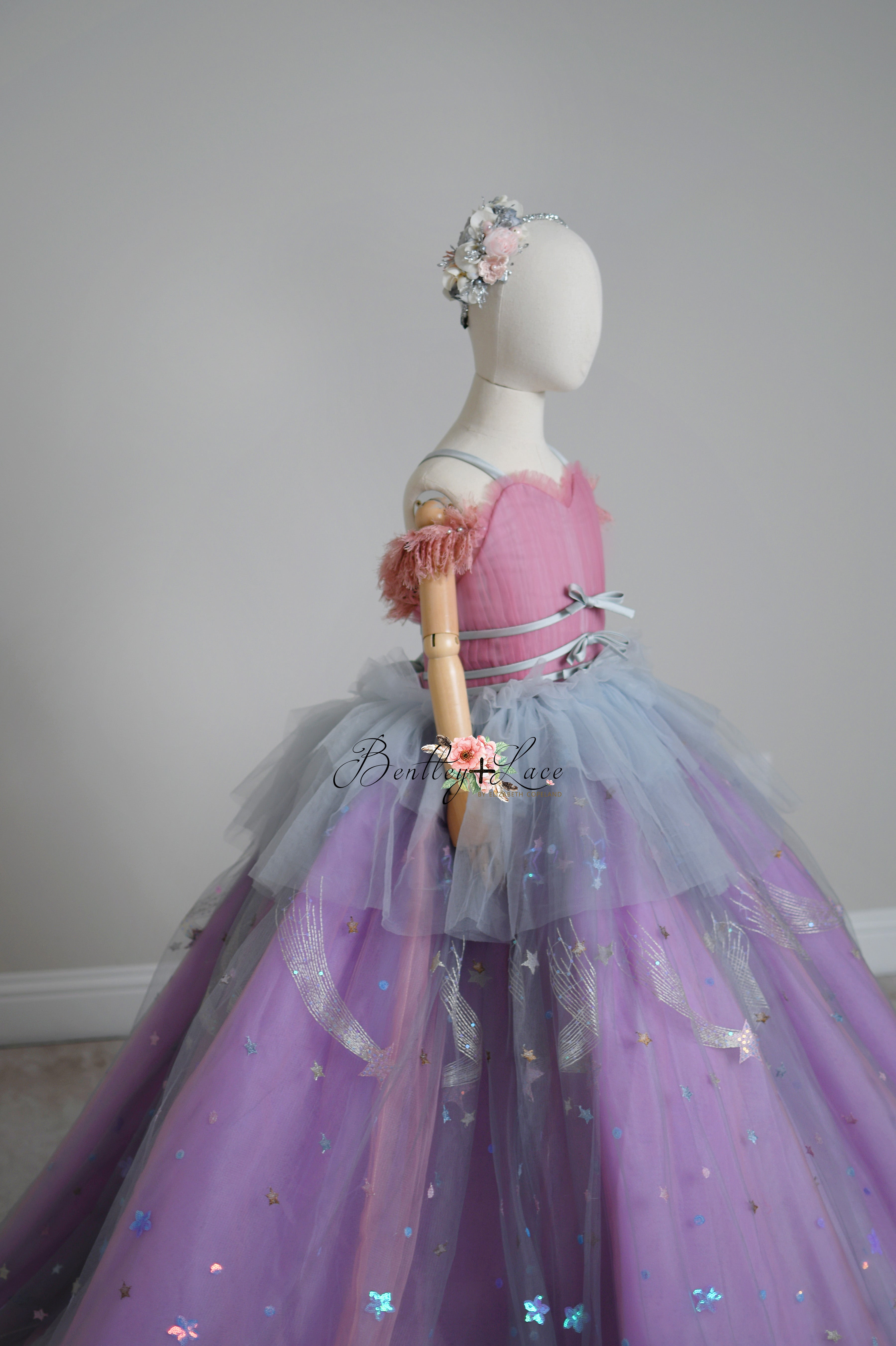 REMNANT  RETRO RITZ BARBIE-We have enough for a long dress or high low