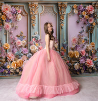 Swish Dot Gown-custom color options - GORGEOUS SPECIAL OCCASION OR PHOTO SHOOT DRESS