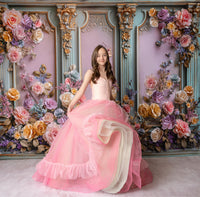 Swish Dot Gown-custom color options - GORGEOUS SPECIAL OCCASION OR PHOTO SHOOT DRESS