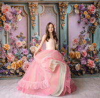 Swish Dot Gown-custom color options - GORGEOUS SPECIAL OCCASION OR PHOTO SHOOT DRESS