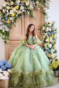 couture flower girl dress