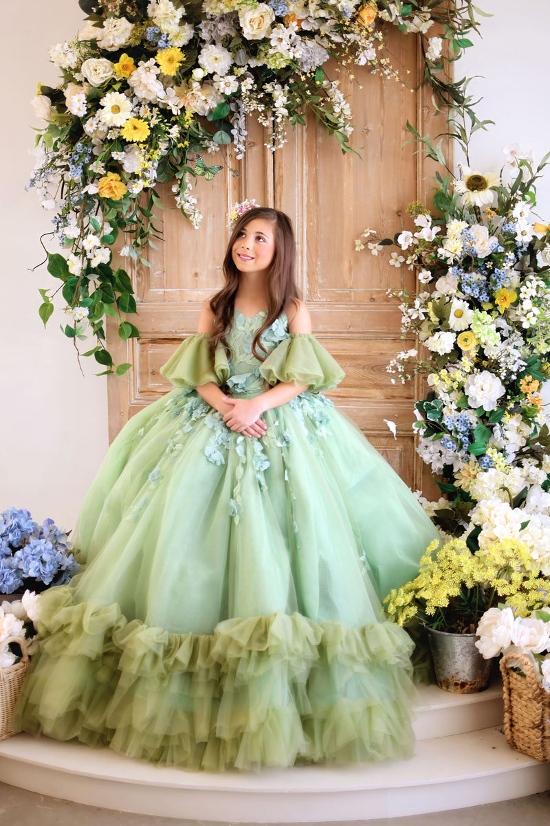 Custom Couture Flower Girl Dresses for Special Occasions Custom Couture Flower Girl Dresses for Special Occasions