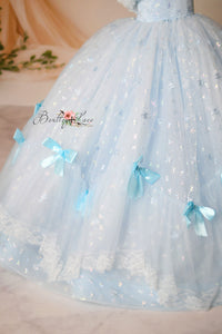 Custom Whimsy Bows Couture Gown – custom color options - GORGEOUS SPECIAL OCCASION OR PHOTO SHOOT DRESS