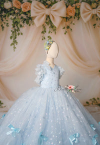Custom Whimsy Bows Couture Gown – custom color options - GORGEOUS SPECIAL OCCASION OR PHOTO SHOOT DRESS