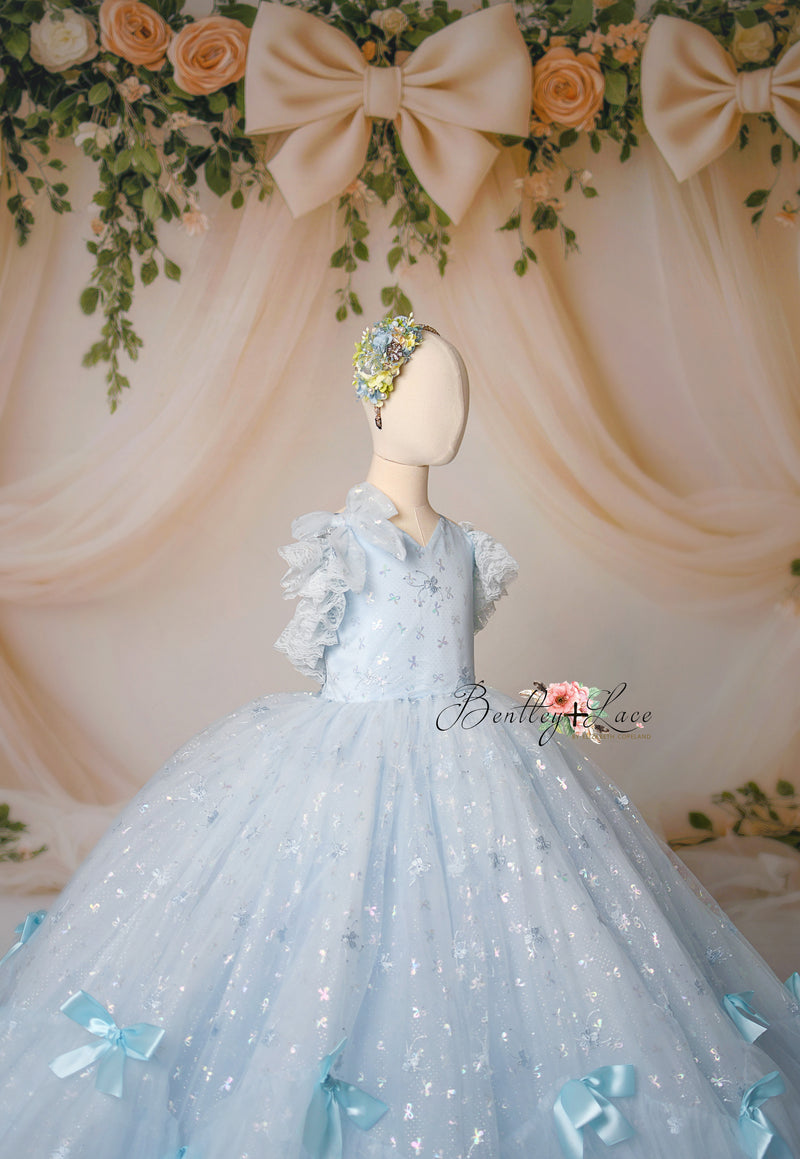 Custom Whimsy Bows Couture Gown – custom color options - GORGEOUS SPECIAL OCCASION OR PHOTO SHOOT DRESS