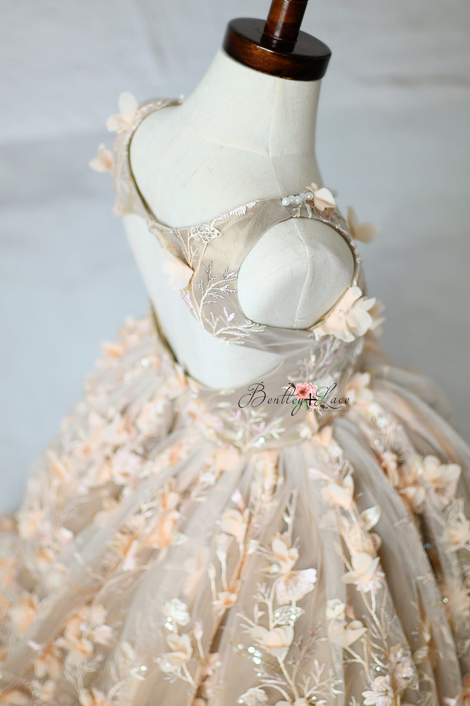 "Frankie" Flower Girl Dress,  Special Occasion Dress