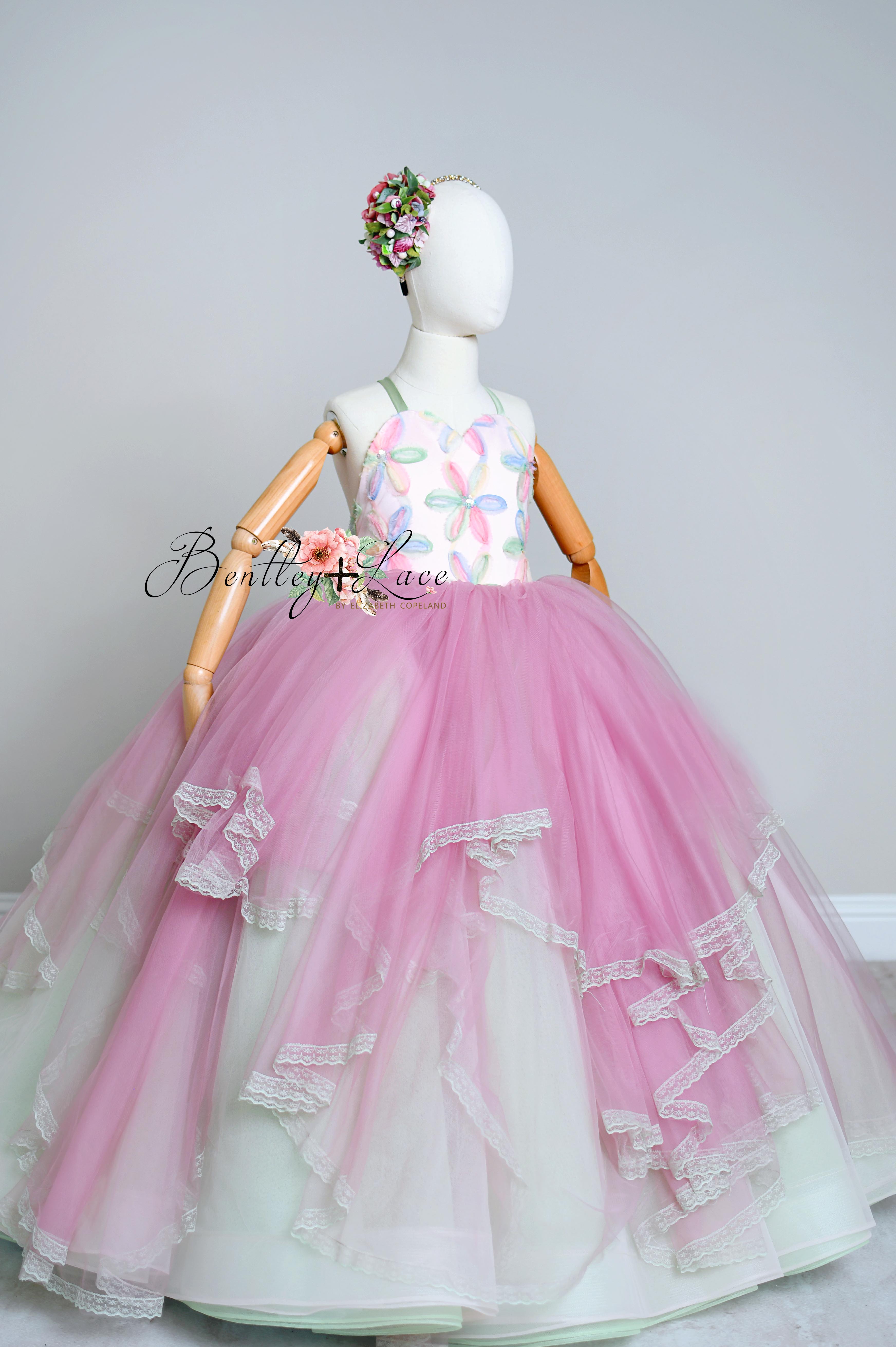 custom flower girl dresses 