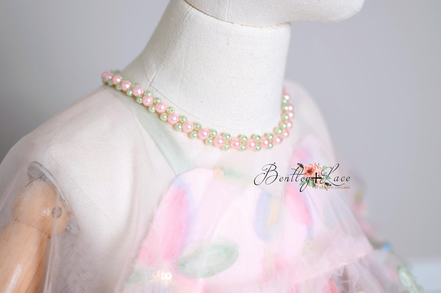 "Sun Kissed Petal" Floor length  Editorial Dress, Couture Gown, Special Occasion Dress