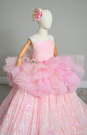 SPEAK NOW GOWN- floor length  Editorial Dress, Couture Gown, Special Occasion Dress