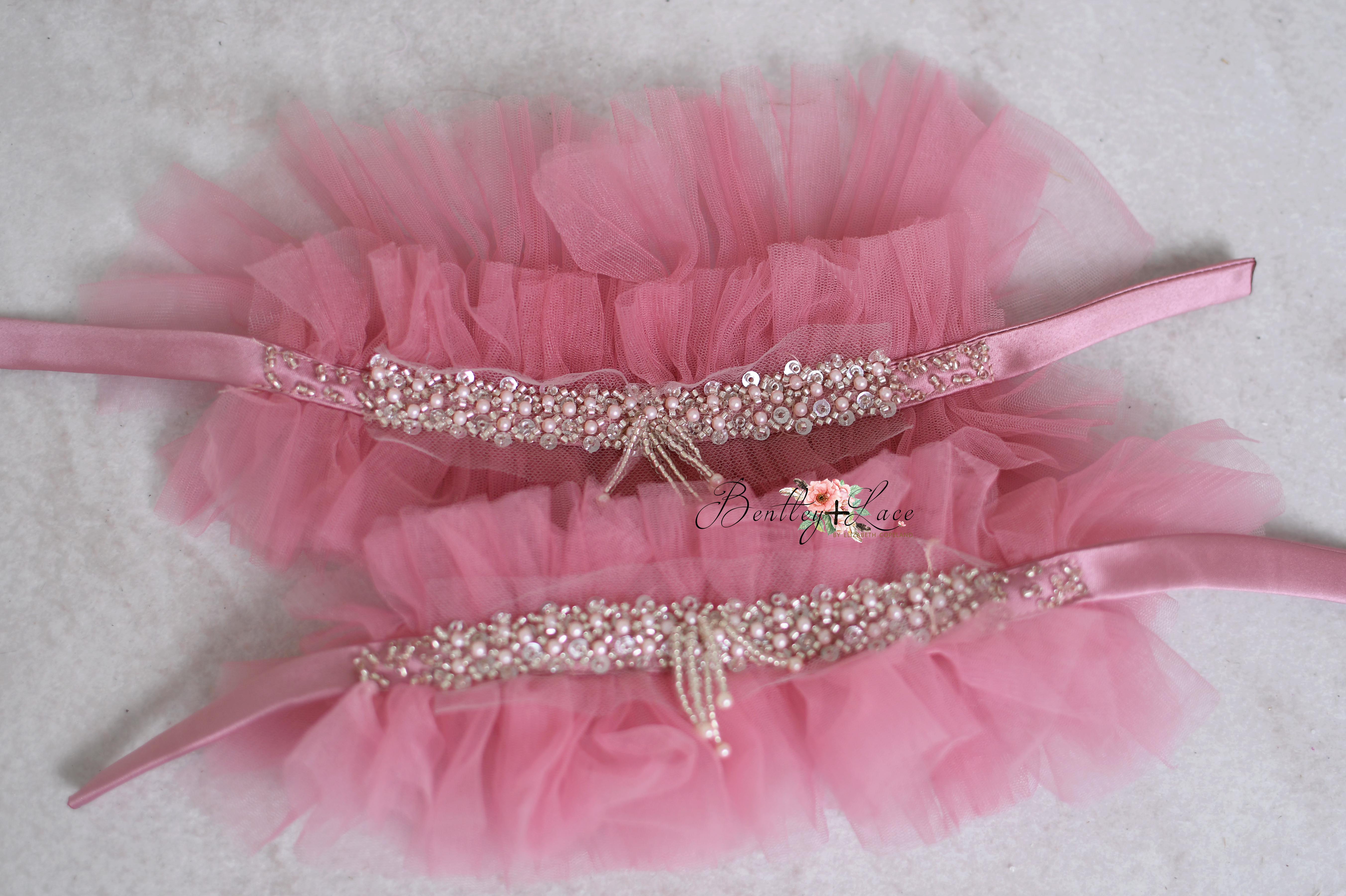 Tulle Wristlet - Custom color options available