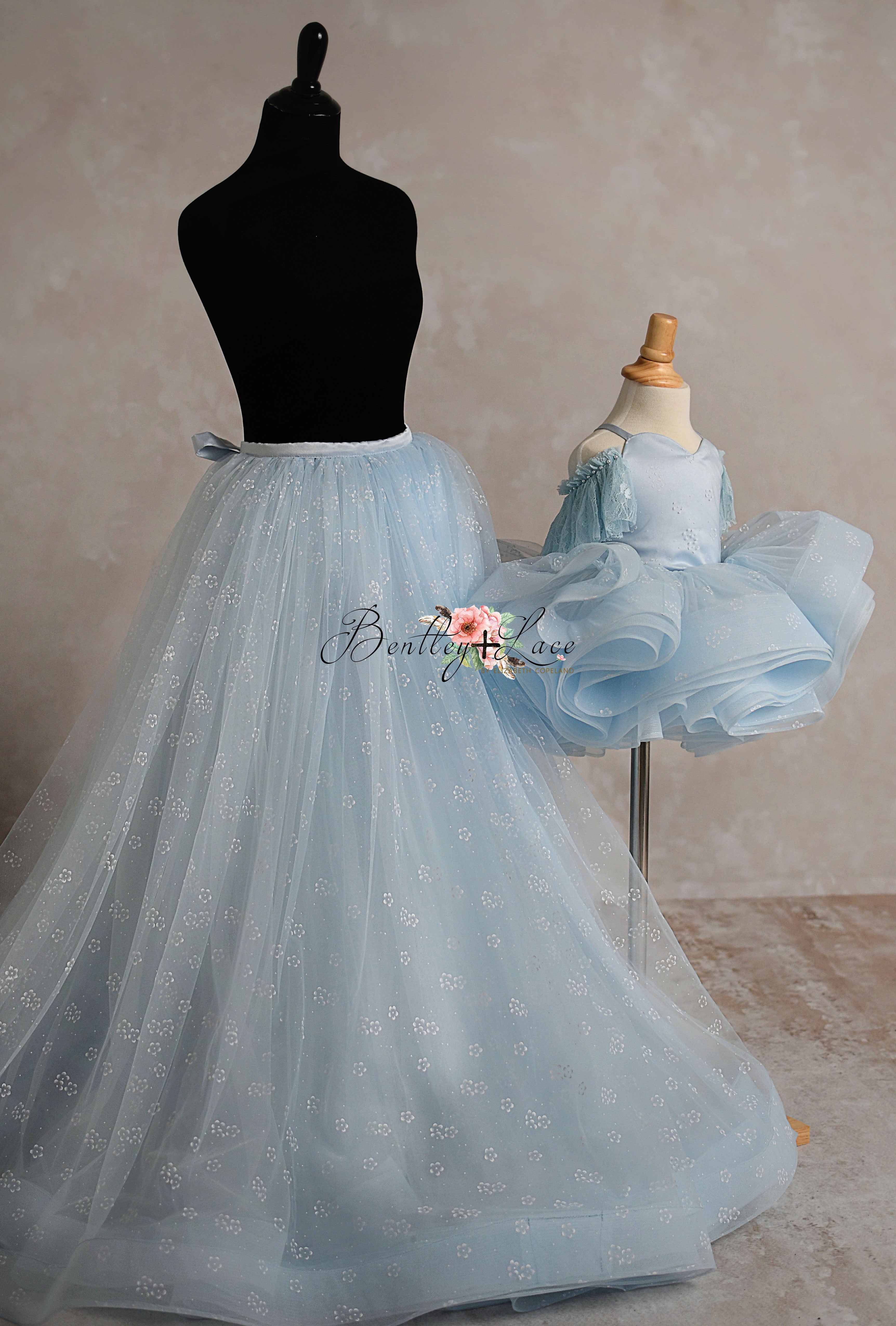 Daisy Bloom Petal- Pick color option. Editorial Dress, Couture Gown, Special Occasion Dress