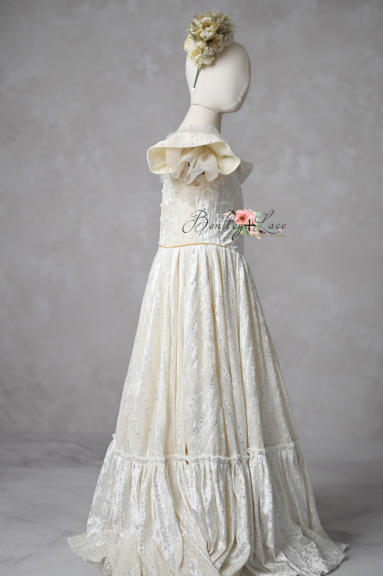 Holiday photography dress rental for girls – Clara’s Dream gown

