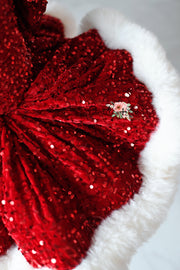 Winter-themed dress for Christmas shoots and special events

