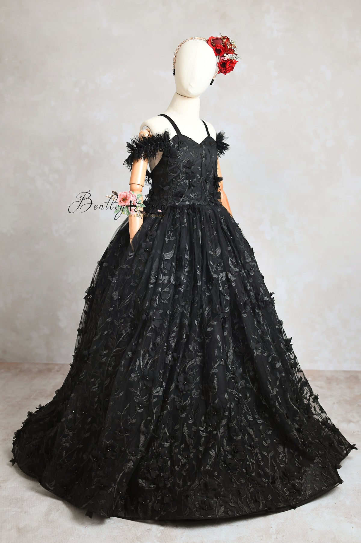 HEAVENLY GOWN-custom color options - GORGEOUS SPECIAL OCCASION OR PHOTO SHOOT DRESS