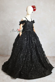 HEAVENLY GOWN-custom color options - GORGEOUS SPECIAL OCCASION OR PHOTO SHOOT DRESS