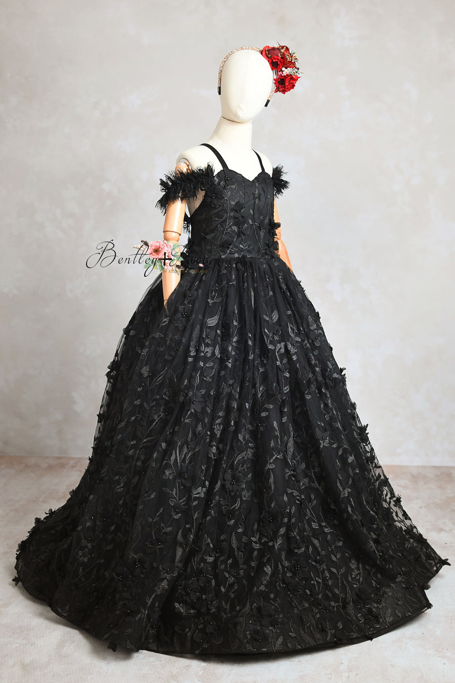 HEAVENLY GOWN-custom color options - GORGEOUS SPECIAL OCCASION OR PHOTO SHOOT DRESS