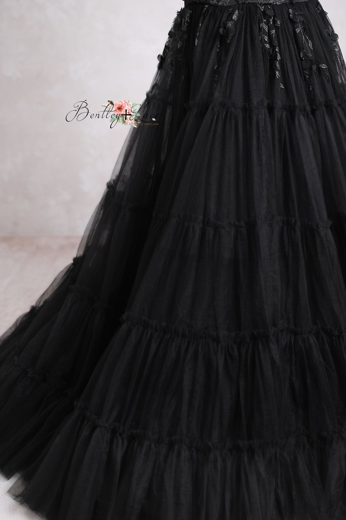 Heavenly-Couture Teen/Mommy Gown  - Floor Length DRESS-Custom colors available - Editorial Dress, Couture Gown, Special Occasion Dress