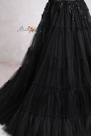 Heavenly-Couture Teen/Mommy Gown  - Floor Length DRESS-Custom colors available - Editorial Dress, Couture Gown, Special Occasion Dress