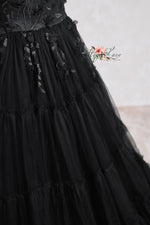 Heavenly-Couture Teen/Mommy Gown  - Floor Length DRESS-Custom colors available - Editorial Dress, Couture Gown, Special Occasion Dress